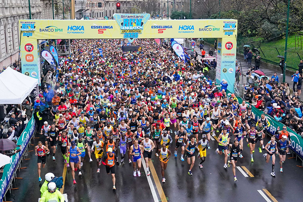Stramilano 2025 21 Km Partenza